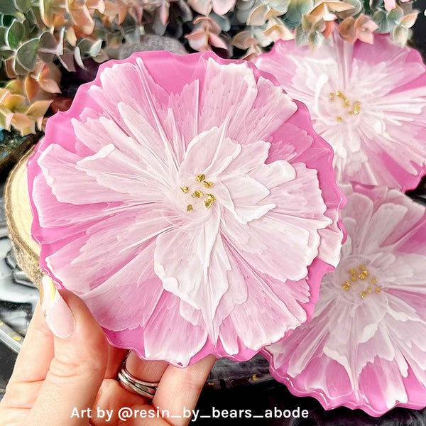 Resin Flower Bloom Technique Art Class Workshop