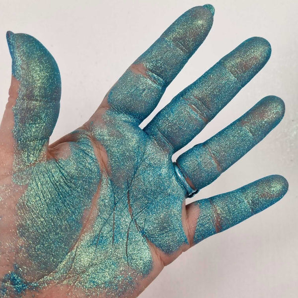 Colour Shifting Chameleon Pigment: Mystic Lagoon! Blue Green
