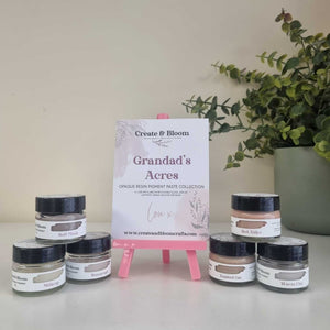 Opaque Epoxy Resin Pigment Paste Bundle: Grandads Acres!