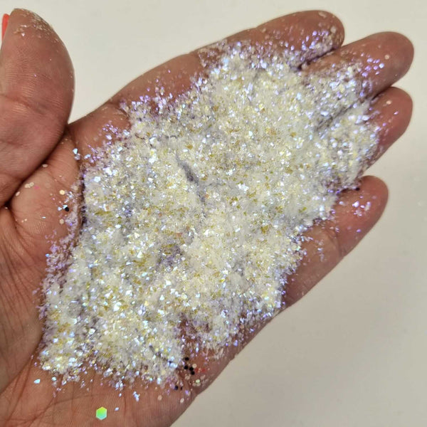 Divine Iridescent Blue Shift Glitter: Angel Wings!