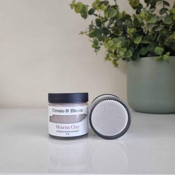 Opaque Epoxy Resin Pigment: Warm Clay!