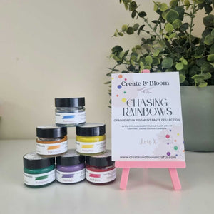 Opaque Resin Rainbow Pigment Paste Bundle - Chasing Rainbows!