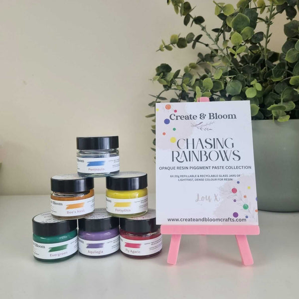 Opaque Resin Rainbow Pigment Paste Bundle - Chasing Rainbows!