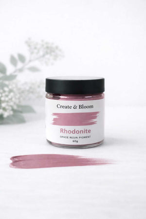 Rhodonite – Opaque Dusky Pink Epoxy Resin Pigment Paste