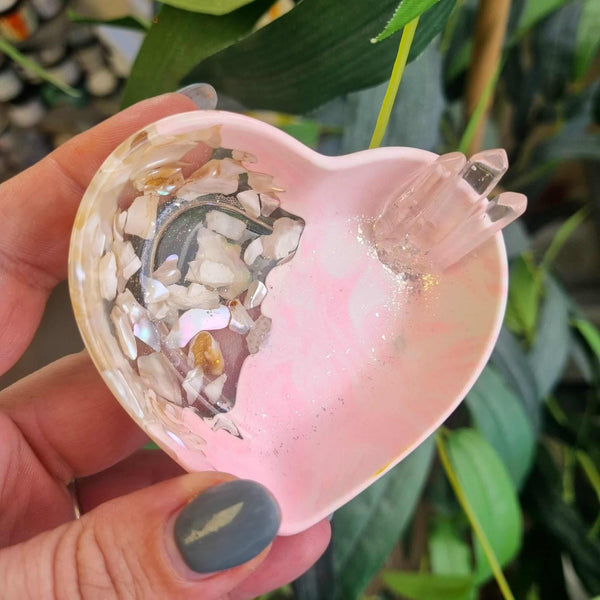 Silicone Moulds for Resin Crafts: Cutie Pie Heart Mould!