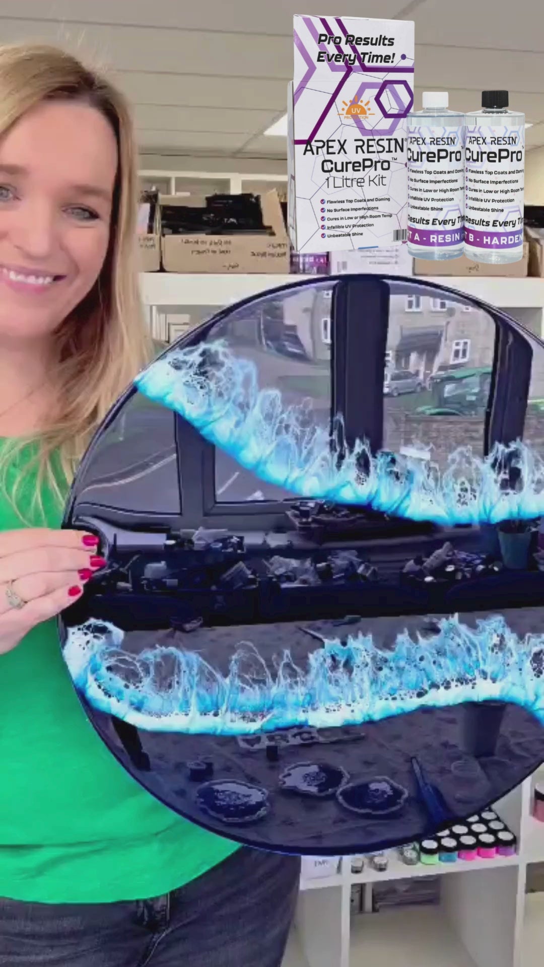 Apex Resin CurePro Professional Mirror Like Shine