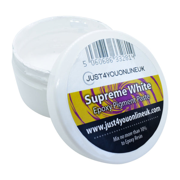 Epoxy Resin Pigment Paste Supreme White Tint for Art